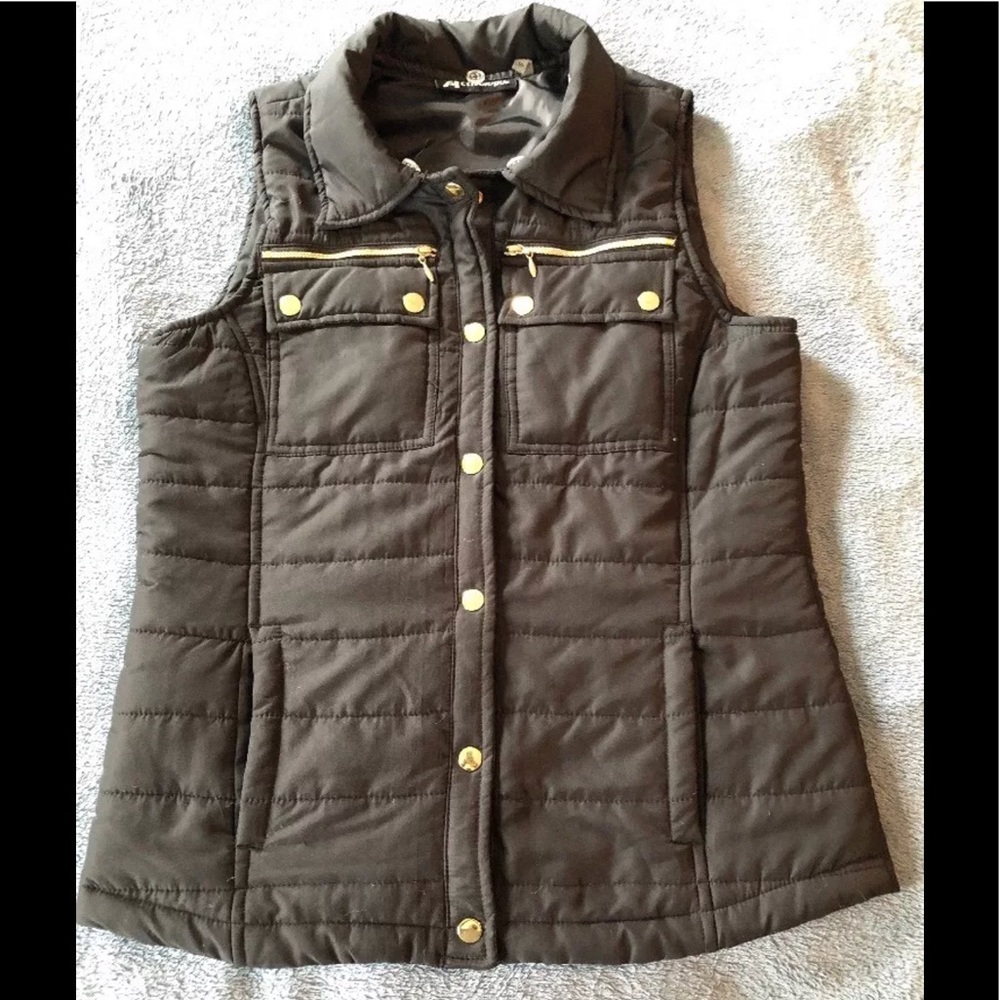 Activology Black Vest Sz Small